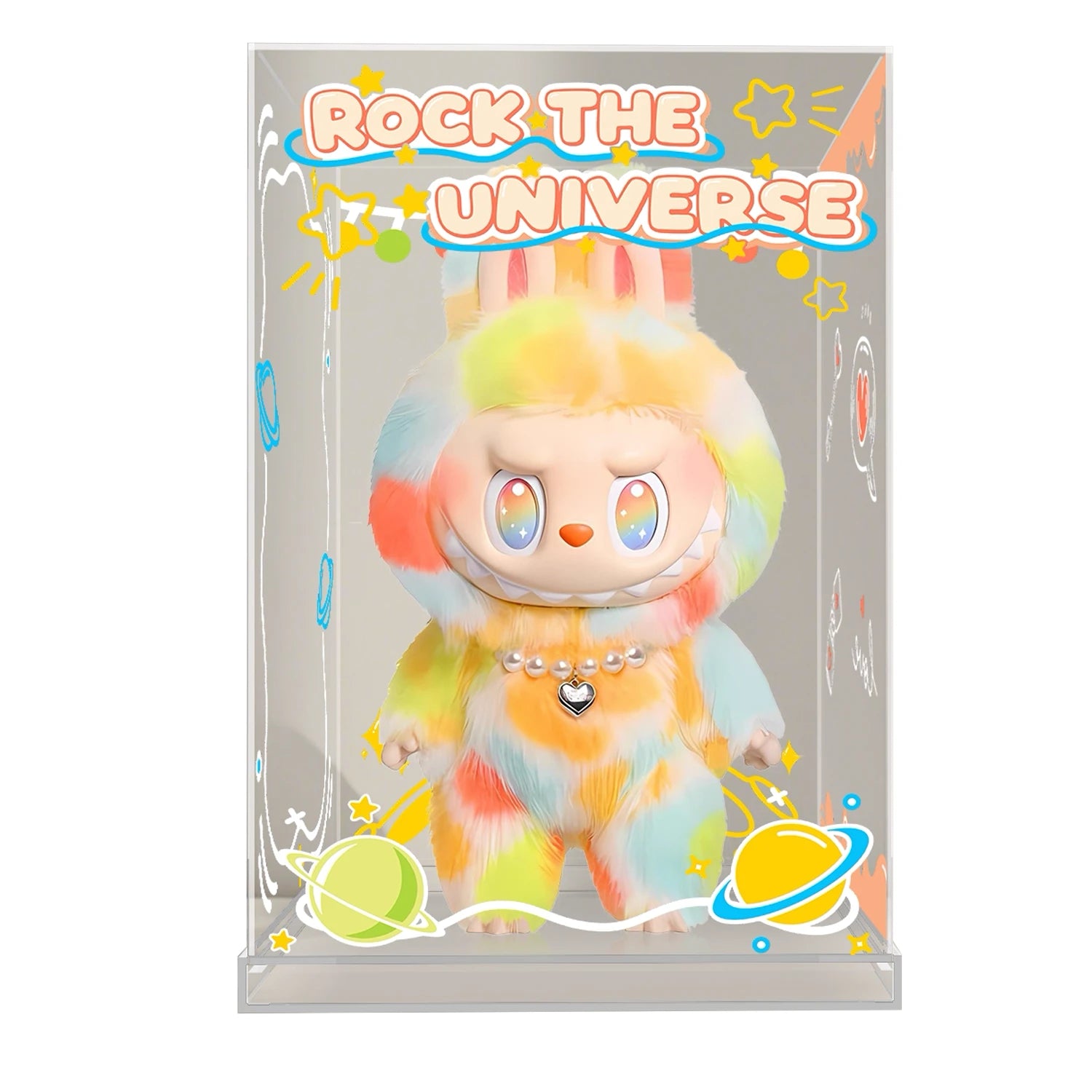 LABUBU Rock The Universe Display Case - Fig Palace LABUBU Rock The Universe Display Case - Fig Palace