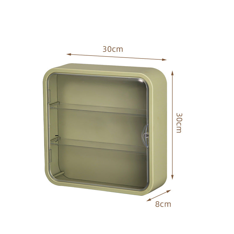 Rounded Wall Mount Display Case