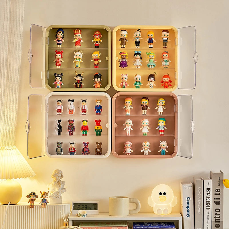 Rounded Wall Mount Display Case