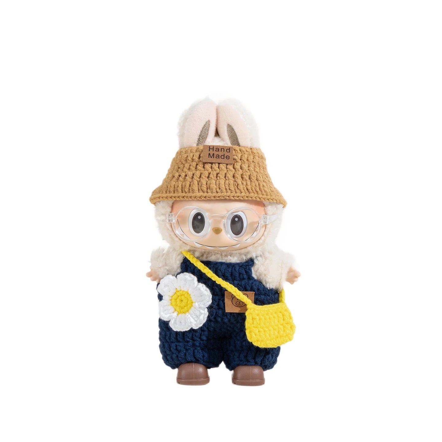 Handmade Cottagecore Outfit Set | Labubu V4 Crochet Fashion