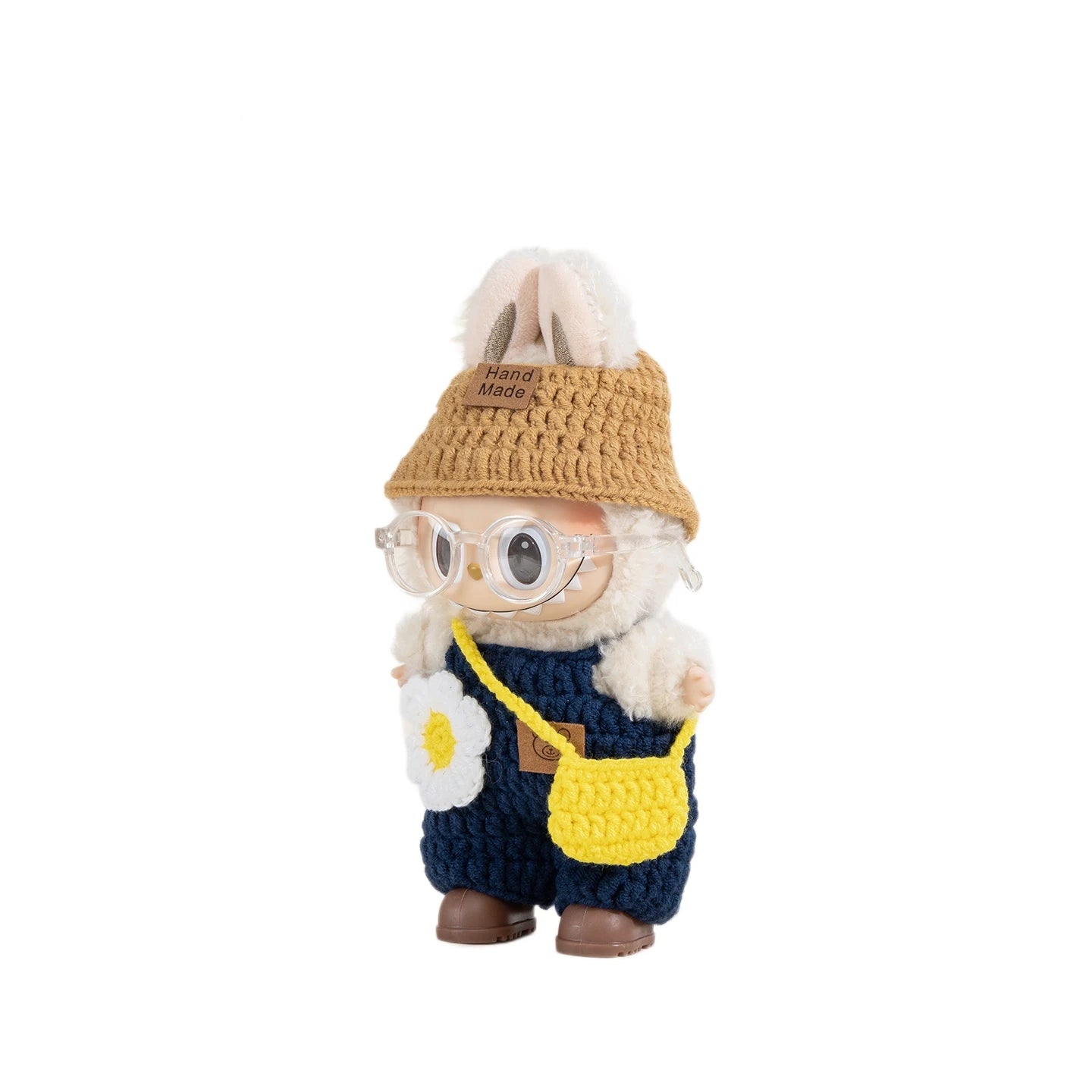 Handmade Cottagecore Outfit Set | Labubu V4 Crochet Fashion
