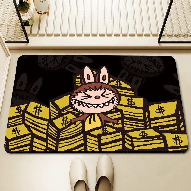 LABUBU Rugs, Decoration for Living Room, Mats for Bathroom