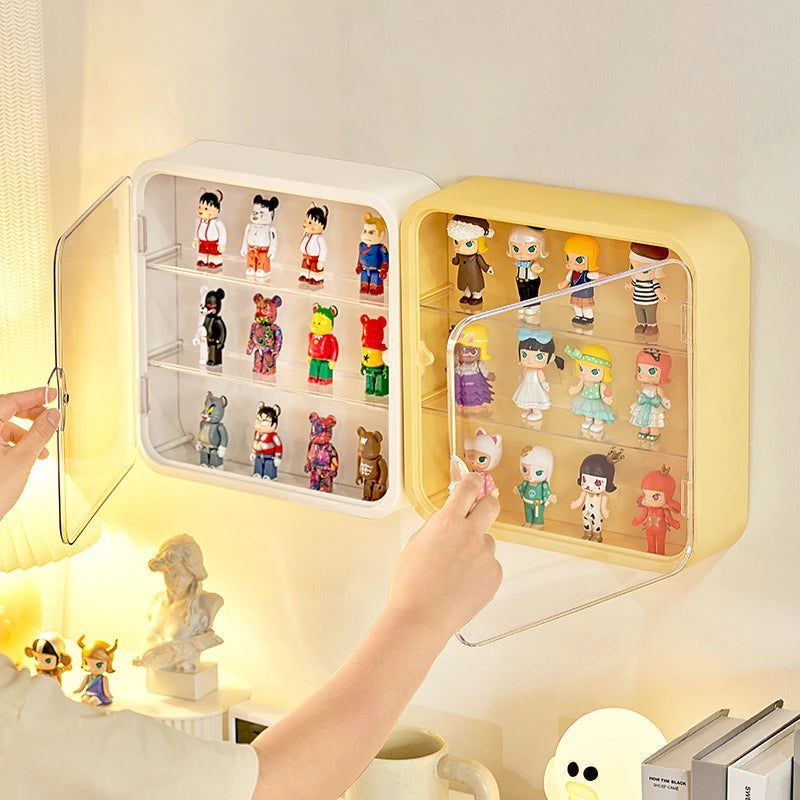 Rounded Wall Mount Display Case