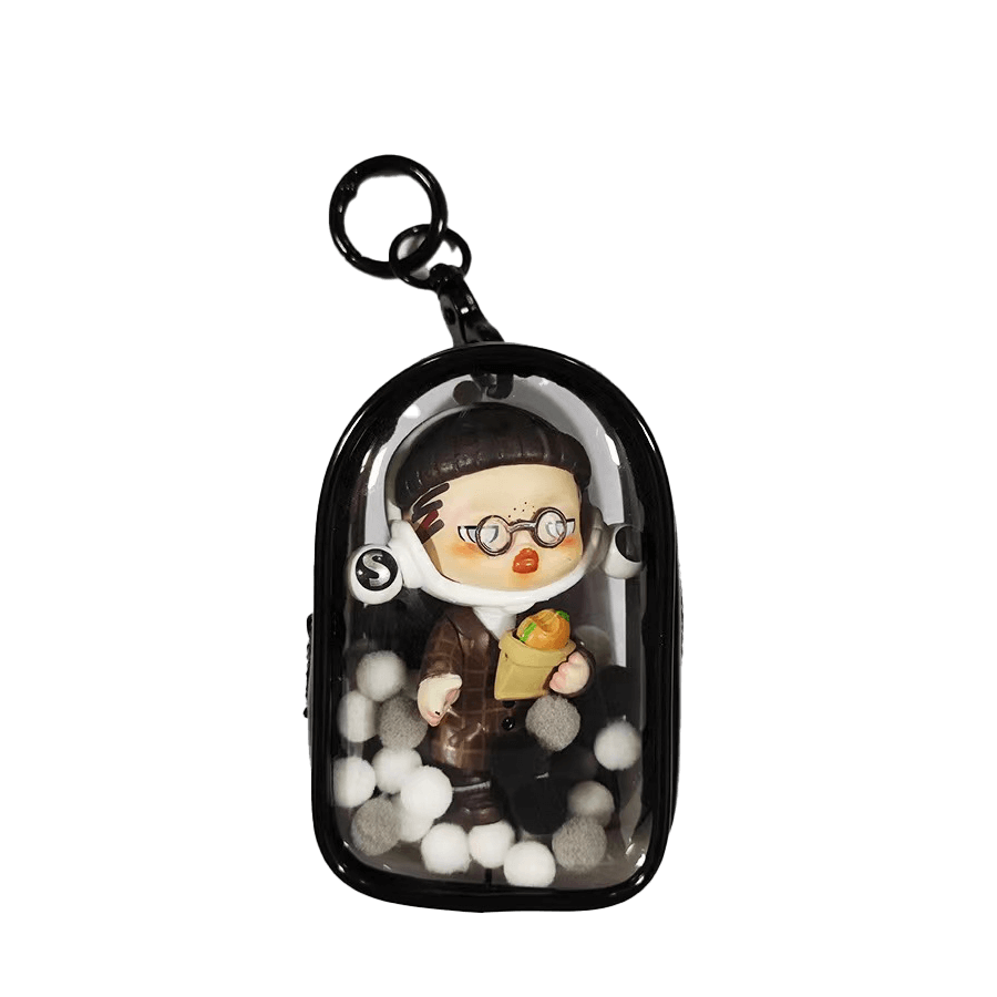 FigPalace, Pop Mart Display and Storage Bag – Black Capsuled