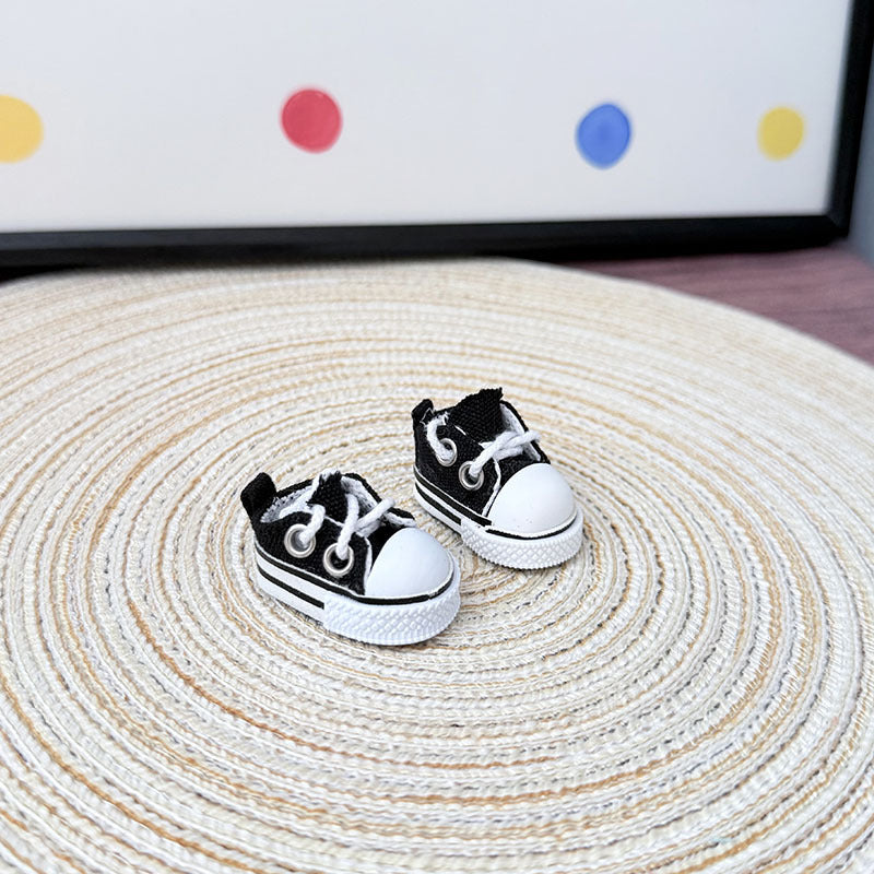 Canvas Shoes for Dolls and Figures | Perfect for Labubu Outfits
