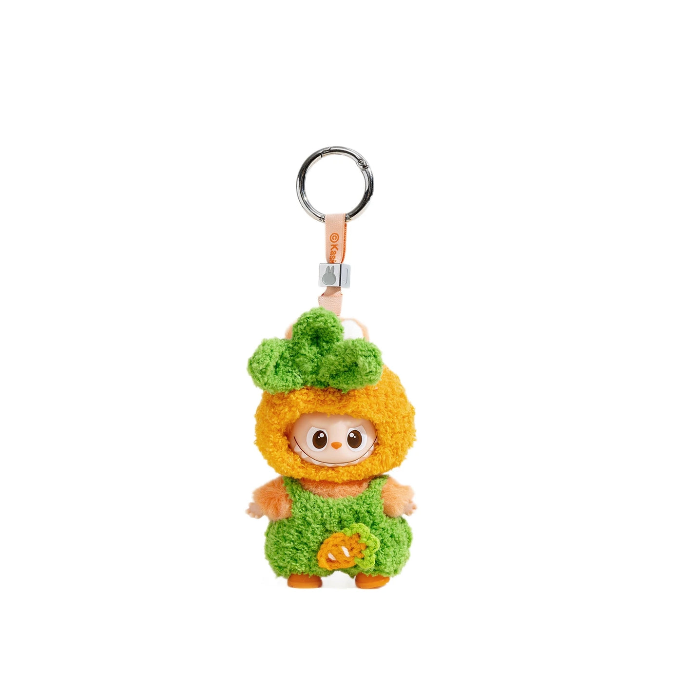 Carrot Costume Keychain | Labubu V4 Pin for Love Plush Outfit