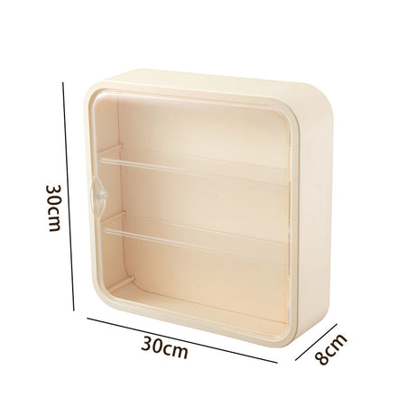 Mini Rounded Display Cases Rounded Wall Mount Figure Display Case | Warm Minimalism – Fig Palace