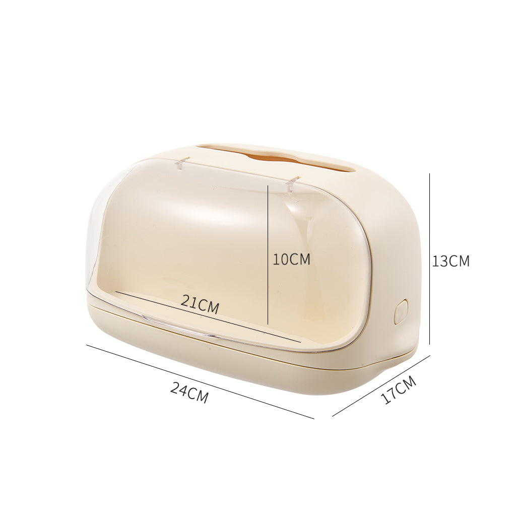 Tissue Box Cover with Figure Holders