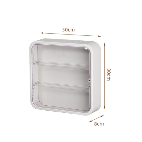 Rounded Wall Mount Display Case