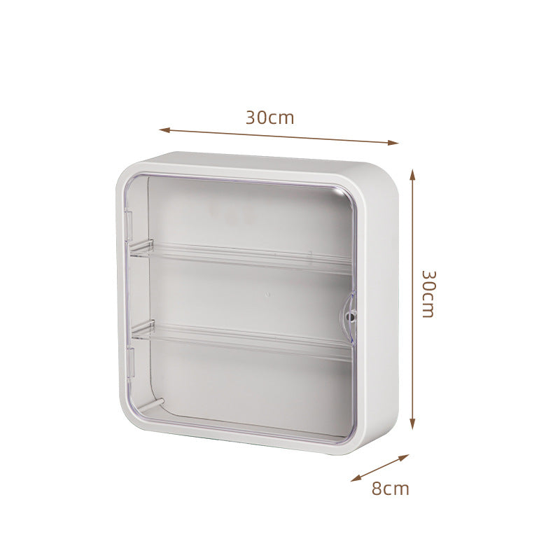 Rounded Wall Mount Display Case