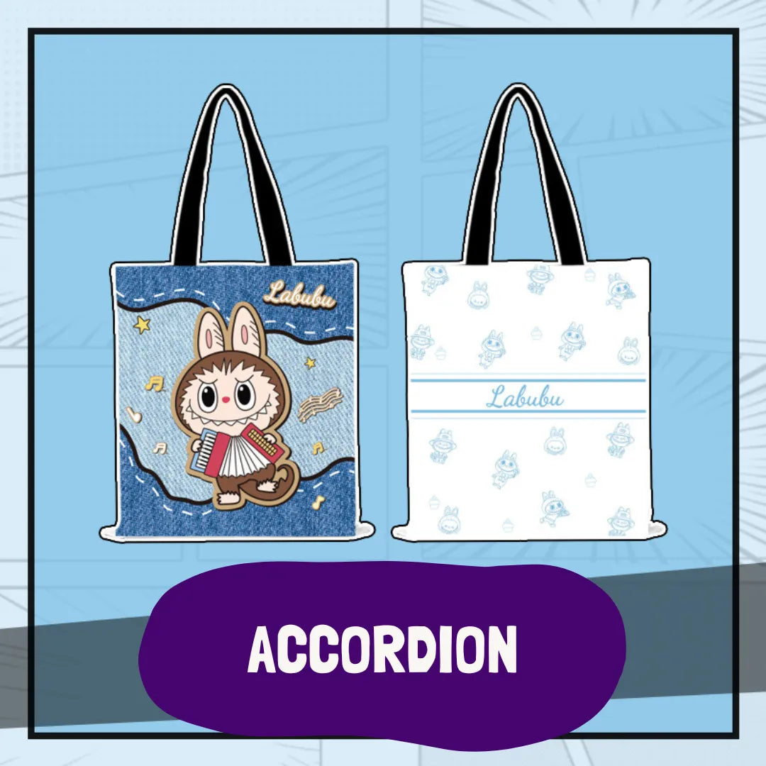 Cute Cartoon-Styled Tote Bags, Gifts for Kids