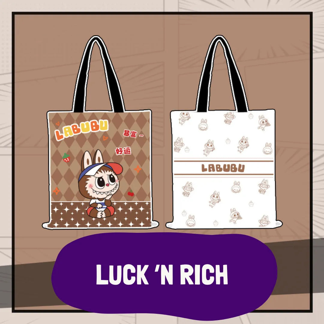 Cute Cartoon-Styled Tote Bags, Gifts for Kids