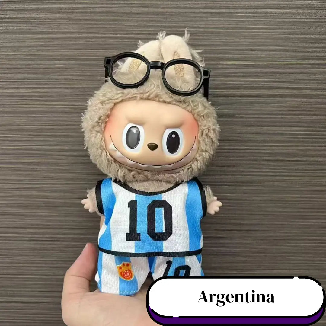 Labubu Jersey, Basketball & Football Jersey Clothes for Labubu, Best Gifts for Sports Fans