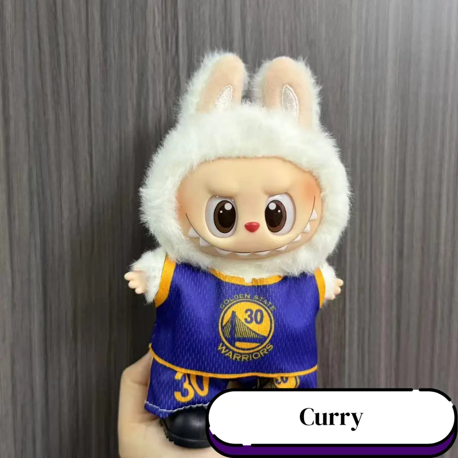 Labubu Jersey, Basketball & Football Jersey Clothes for Labubu, Best Gifts for Sports Fans