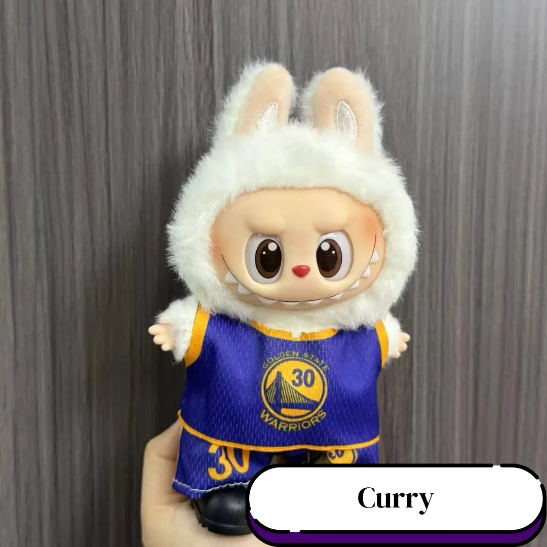 Labubu Jersey, Basketball & Football Jersey Clothes for Labubu, Best Gifts for Sports Fans