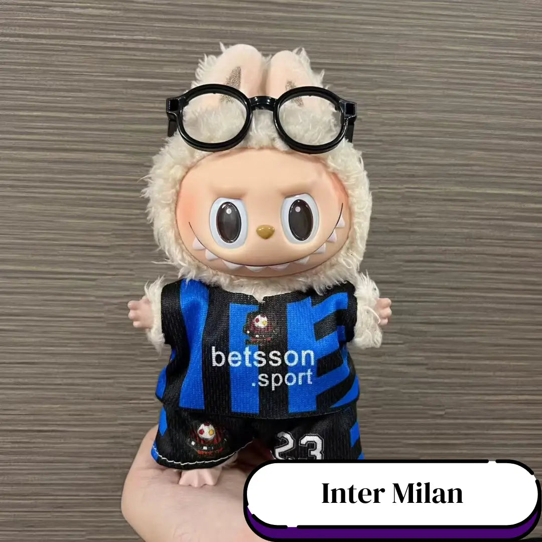 Labubu Jersey, Basketball & Football Jersey Clothes for Labubu, Best Gifts for Sports Fans