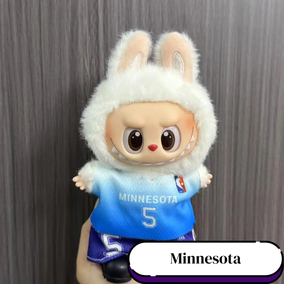 Labubu Jersey, Basketball & Football Jersey Clothes for Labubu, Best Gifts for Sports Fans