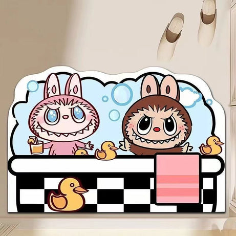 LABUBU Rugs, Decoration for Living Room, Mats for Bathroom