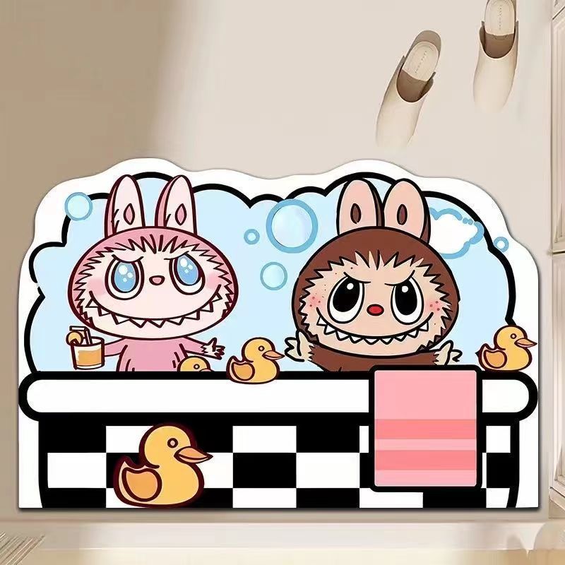 LABUBU Rugs, Decoration for Living Room, Mats for Bathroom