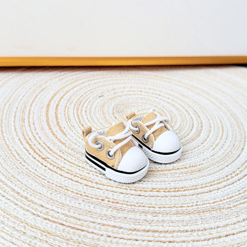 Canvas Shoes for Dolls and Figures | Perfect for Labubu Outfits