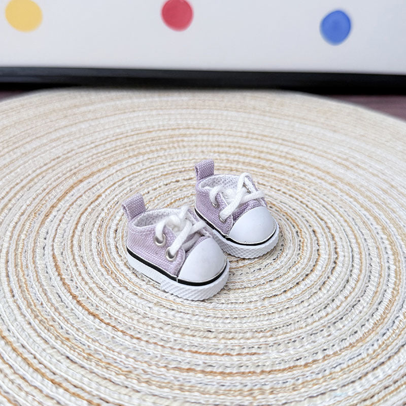 Canvas Shoes for Dolls and Figures | Perfect for Labubu Outfits