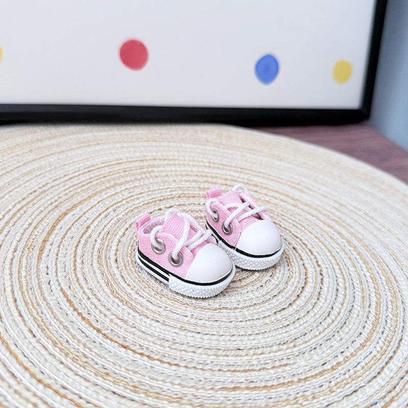 Canvas Shoes for Dolls and Figures | Perfect for Labubu Outfits