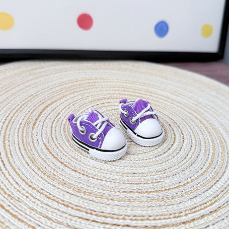 Canvas Shoes for Dolls and Figures | Perfect for Labubu Outfits