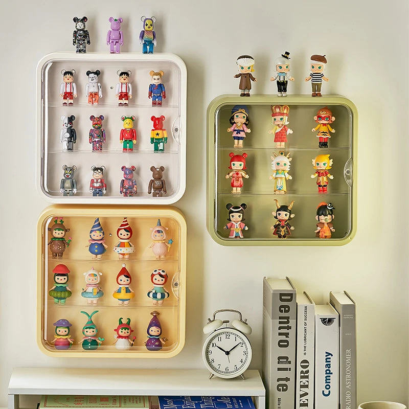 Rounded Wall Mount Display Case