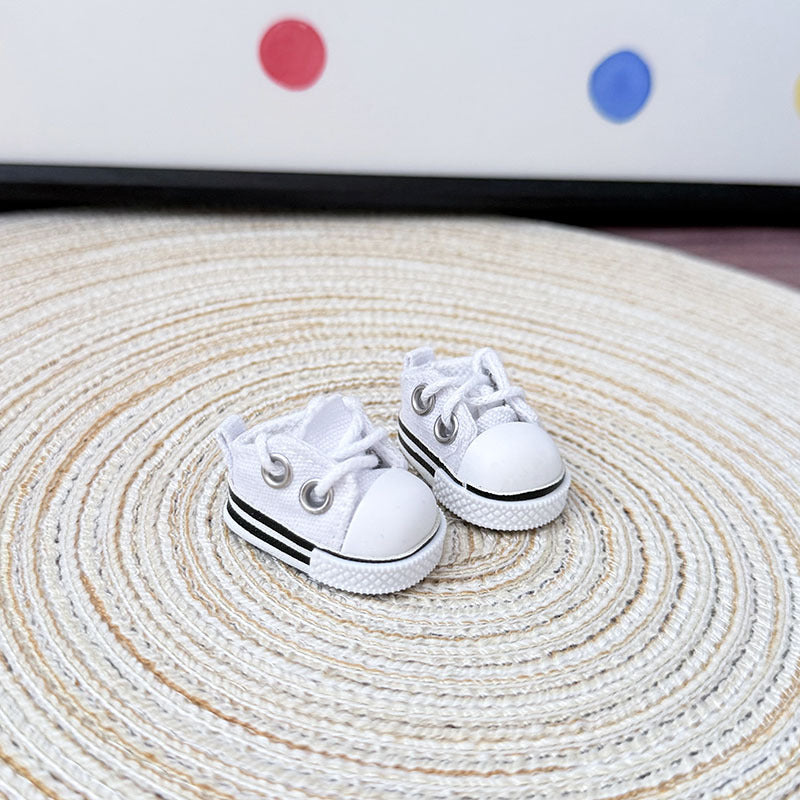 Canvas Shoes for Dolls and Figures | Perfect for Labubu Outfits