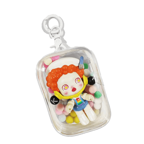 FigPalace, Pop Mart Display and Storage Bag – White Square