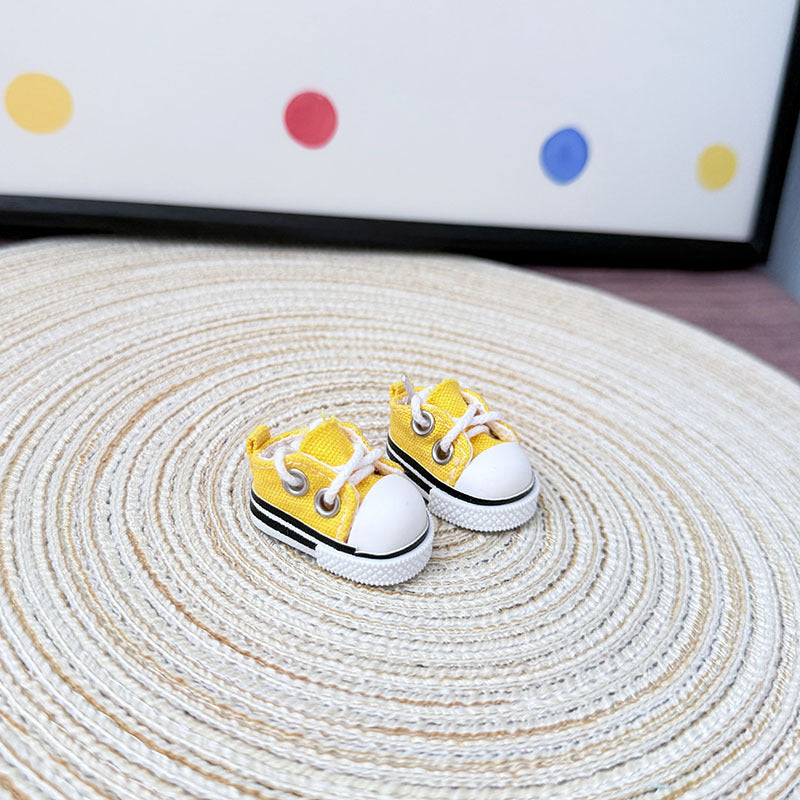 Canvas Shoes for Dolls and Figures | Perfect for Labubu Outfits