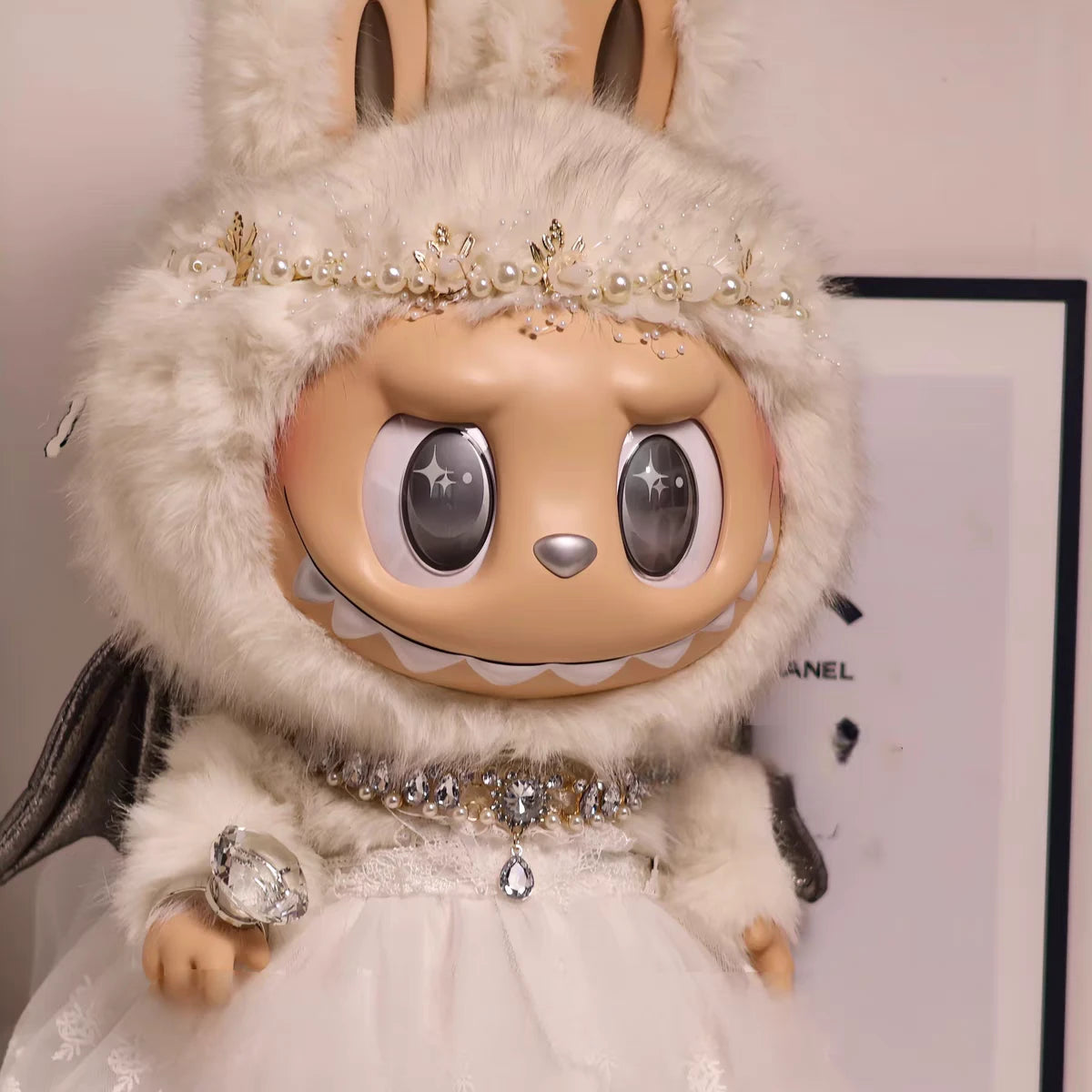 服着き Zimomo (ジモモ) ANGEL IN CLOUDS 58cm POP MART 【正規品】 THE MONSTERS - ANGEL IN CLOUDS