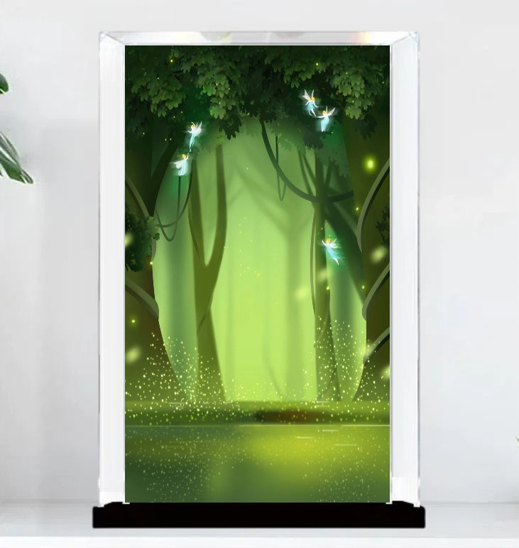 Zimomo Display Case | 35 x 30 x 60 cm, Perfect for AIC & IFY
