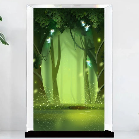 Zimomo Display Case, Perfect for Zimomo Vinyl Face Plush Dolls (Angel in Clouds, I FOUND YOU)