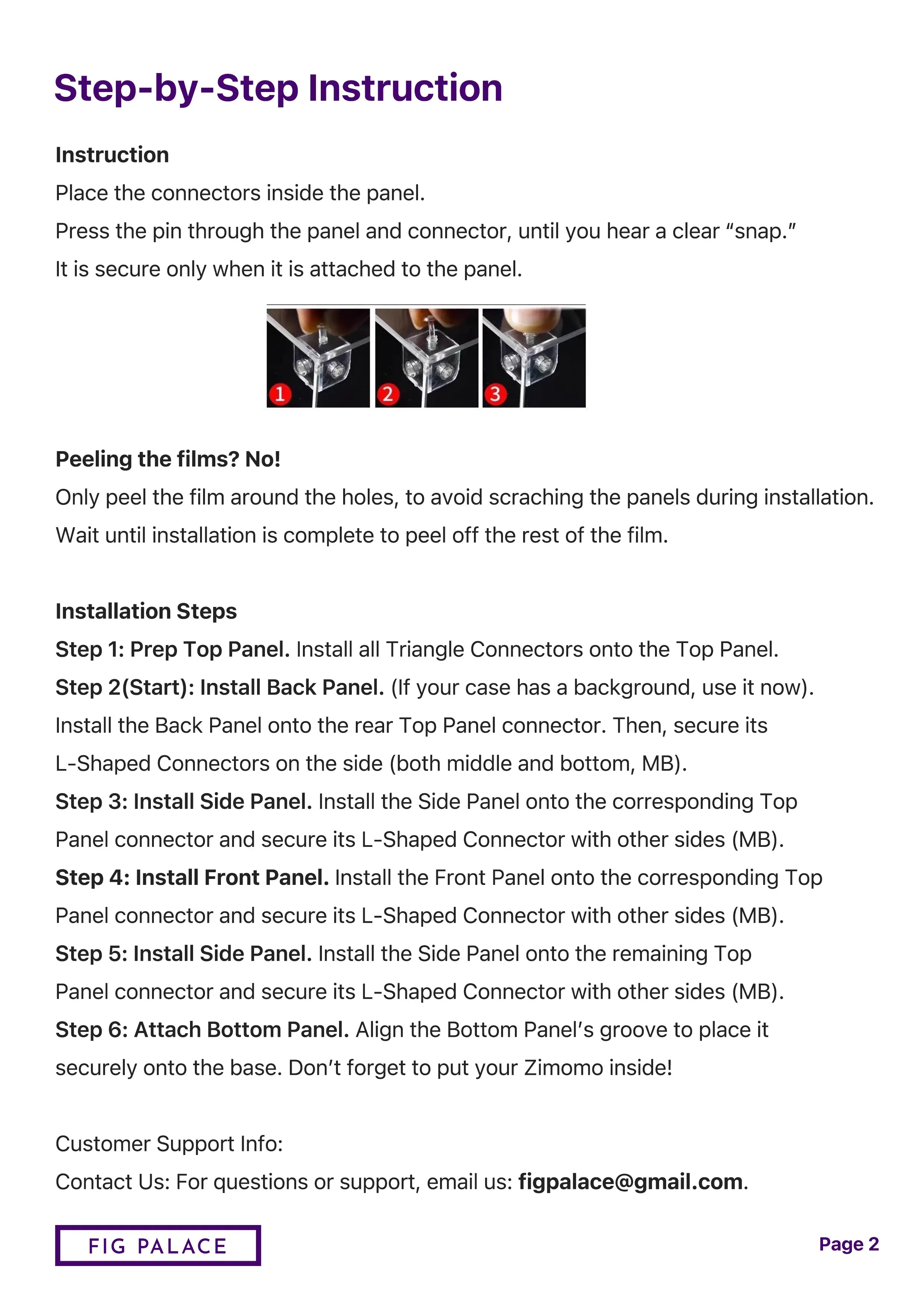 Zimomo Display Case, Perfect for Zimomo Vinyl Face Plush Dolls (Angel in Clouds, I FOUND YOU)